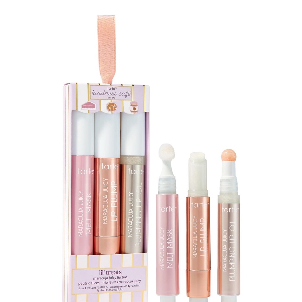 Tarte Maracuja Juicy Lip Trio - Pink, Gold, Cream